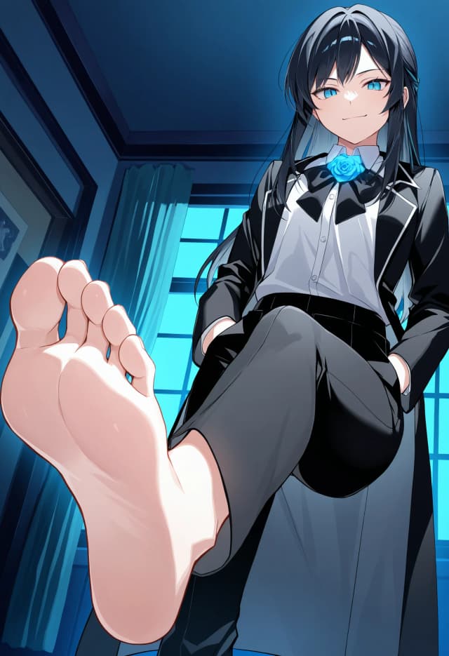 Original anime feet image